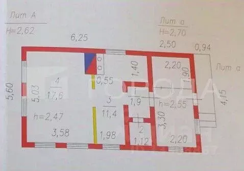 Дом в Кемеровская область, Новокузнецк ул. Крылова, 41 (32 м) - Фото 2