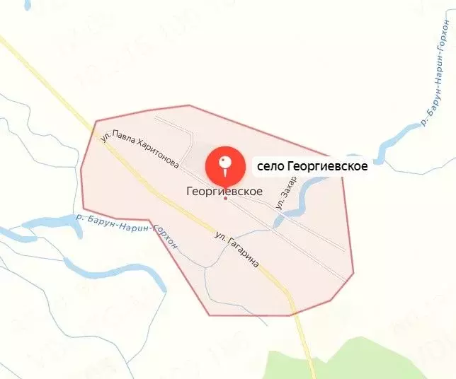 Участок в Бурятия, Хоринский район, с. Георгиевское  (1890.0 сот.) - Фото 1