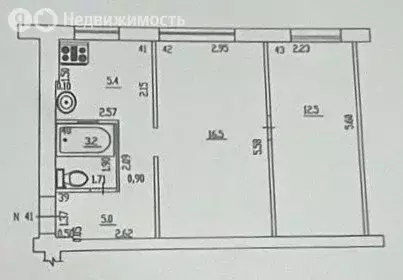 1-комнатная квартира: Самара, улица Красных Коммунаров, 36 (42.6 м) - Фото 1