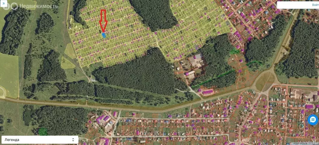 Дом в село Долгодеревенское, Луговая улица (41 м) - Фото 1