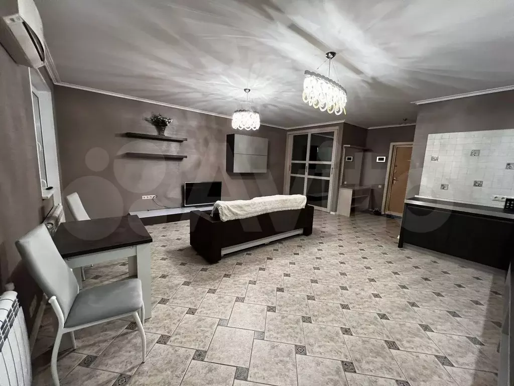 Квартира-студия, 42 м, 2/12 эт. - Фото 1