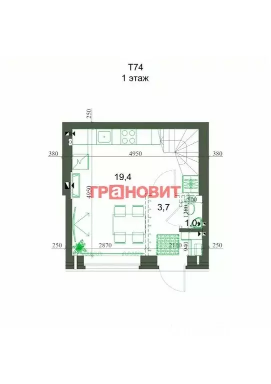 Таунхаус в Новосибирская область, с. Новолуговое, Березки-2 мкр, 5-й ... - Фото 2