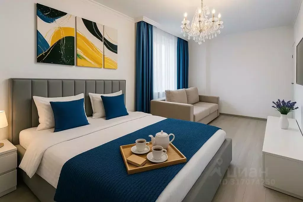 2-к кв. Татарстан, Казань ул. Аметьевская магистраль, 16к3 (60.0 м) - Фото 0