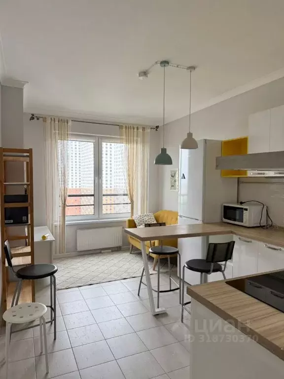1-к кв. Москва Старокрымская ул., 15к2 (42.0 м) - Фото 1