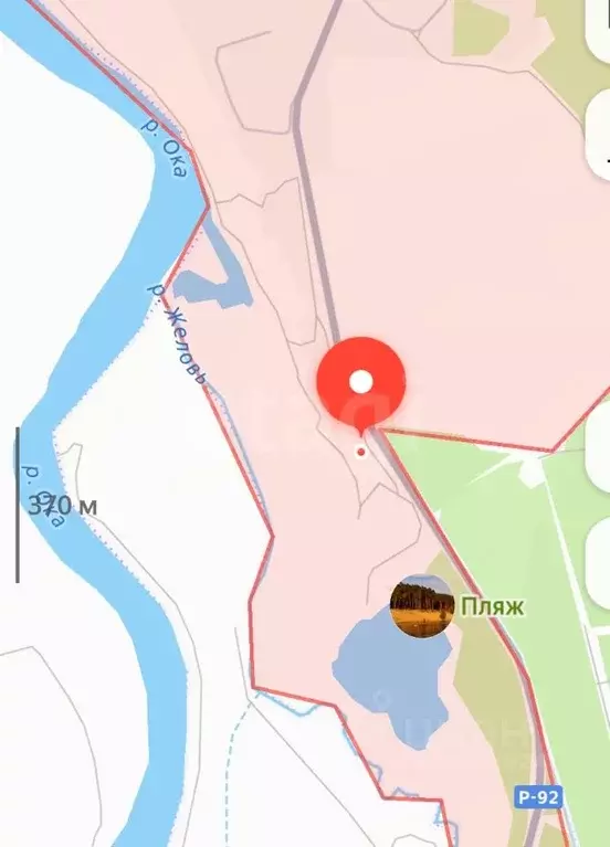 Участок в Калужская область, Калуга городской округ, д. Андреевское  ... - Фото 2