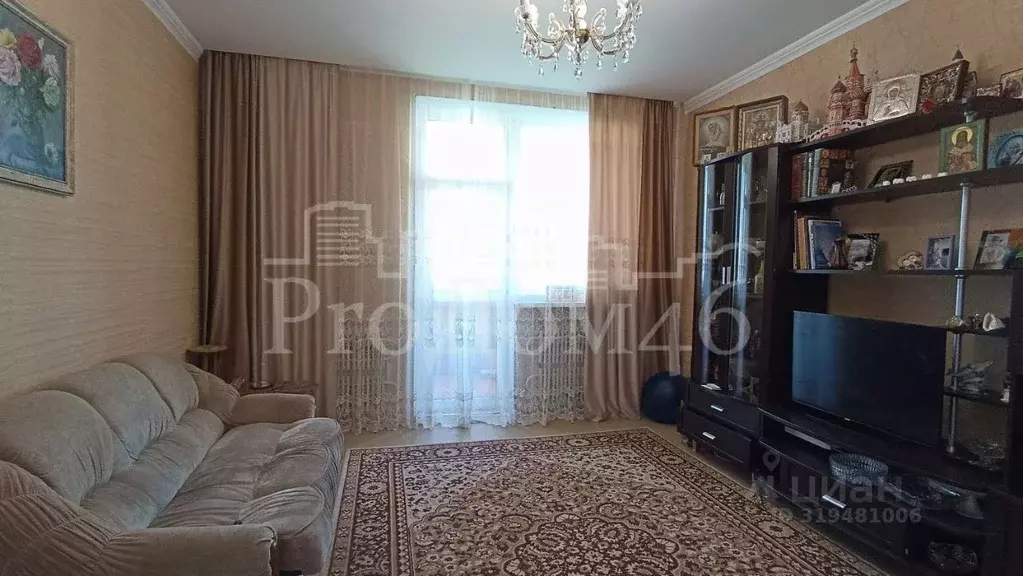 3-к кв. Курская область, Курск ул. Карла Маркса, 72к14 (81.7 м) - Фото 0
