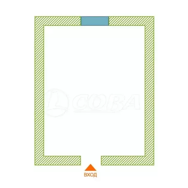 1к в -комнатной квартире (17 м) - Фото 1