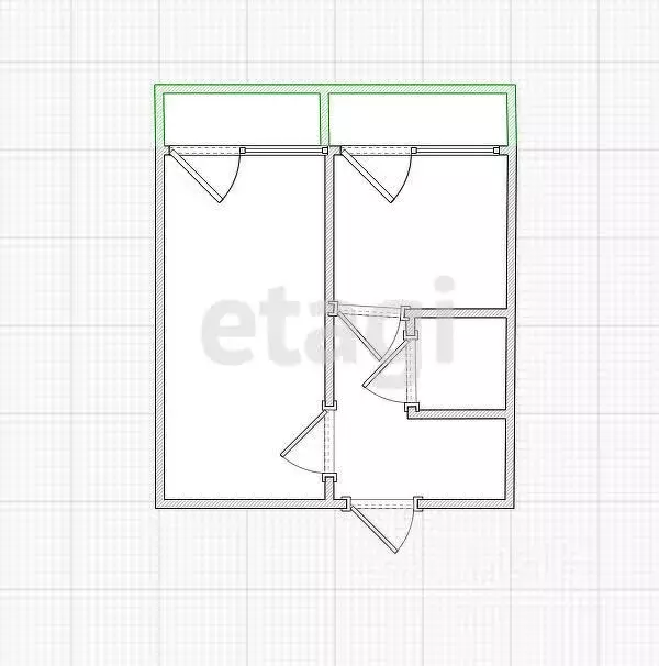 1-к кв. Костромская область, Волгореченск ул. Имени 50-летия ... - Фото 2