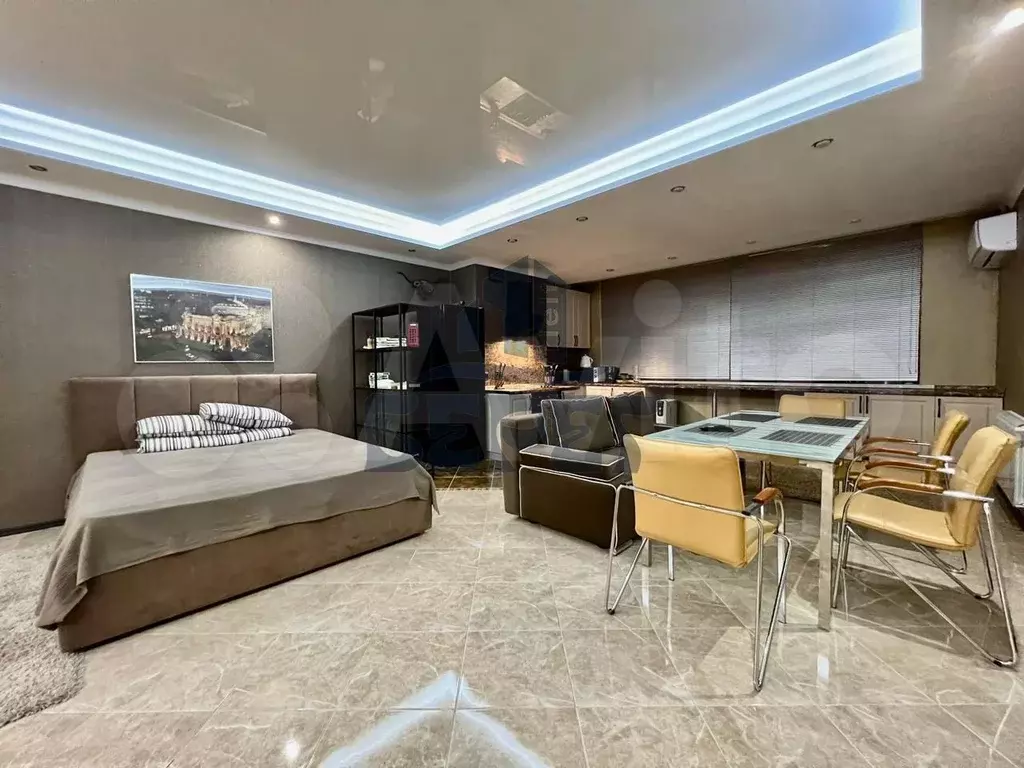 Квартира-студия, 52 м, 3/29 эт. - Фото 1
