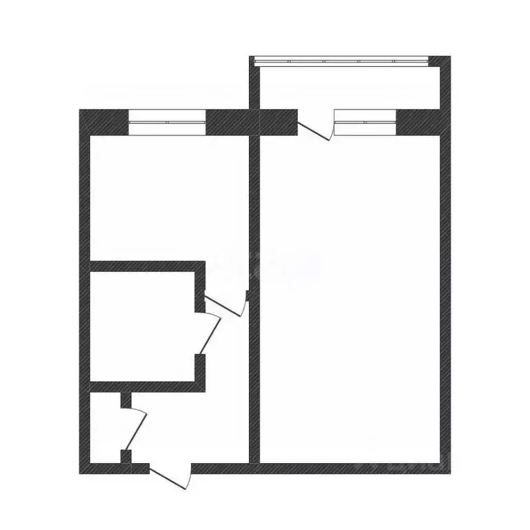 1-к кв. Курганская область, Курган ул. Гоголя, 183 (30.0 м) - Фото 2
