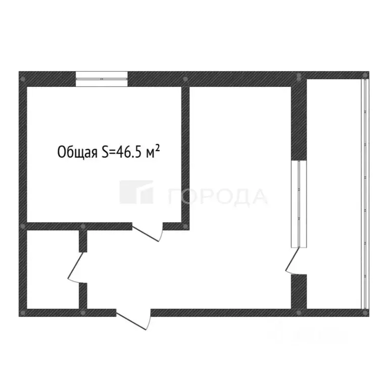 2-к кв. Алтайский край, Барнаул ул. Димитрова, 130 (46.5 м) - Фото 1