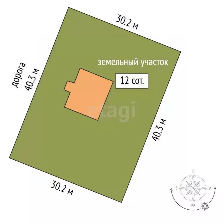Участок в Татарстан, Альметьевск ул. Новоселов, 21 (6.0 сот.) - Фото 1