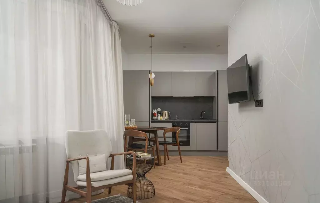 Студия Санкт-Петербург Петровский просп., 24к3 (37.0 м) - Фото 1