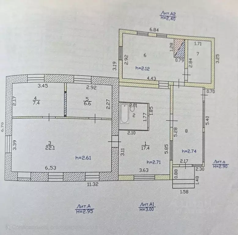 Дом в Хакасия, Абакан Нижняя Согра мкр, ул. Буденного, 52 (74 м) - Фото 1