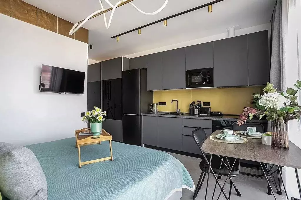 Студия Москва Волгоградский просп., 32/5к3 (25.0 м) - Фото 1