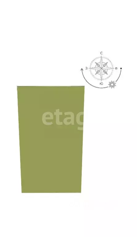 Участок в Крым, Черноморский район, Медведевское с/пос, с. Медведево ... - Фото 2