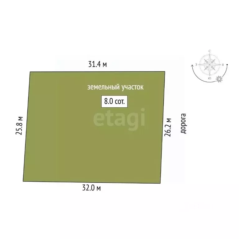 Участок в Башкортостан, Стерлитамакский район, Октябрьский сельсовет, ... - Фото 2