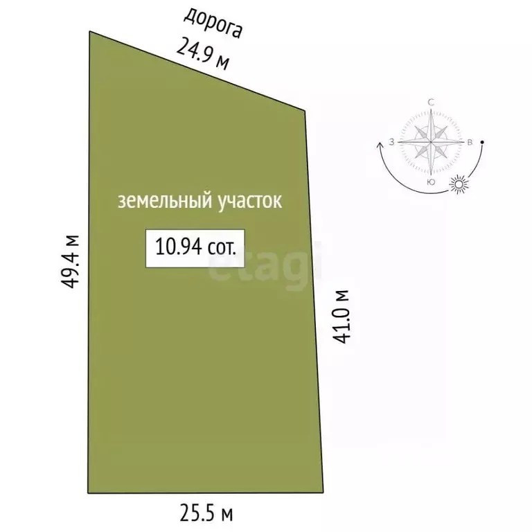 Участок в Тюменская область, Тюмень Поле Чудес садовое товарищество, ... - Фото 2