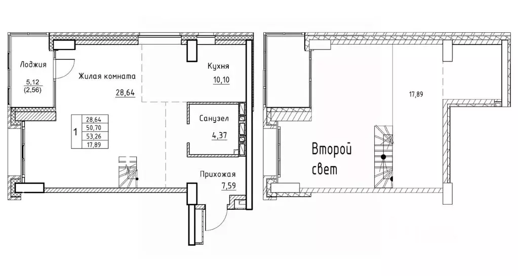 2-к кв. Приморский край, Владивосток ул. Сочинская, 17 (53.26 м) - Фото 0