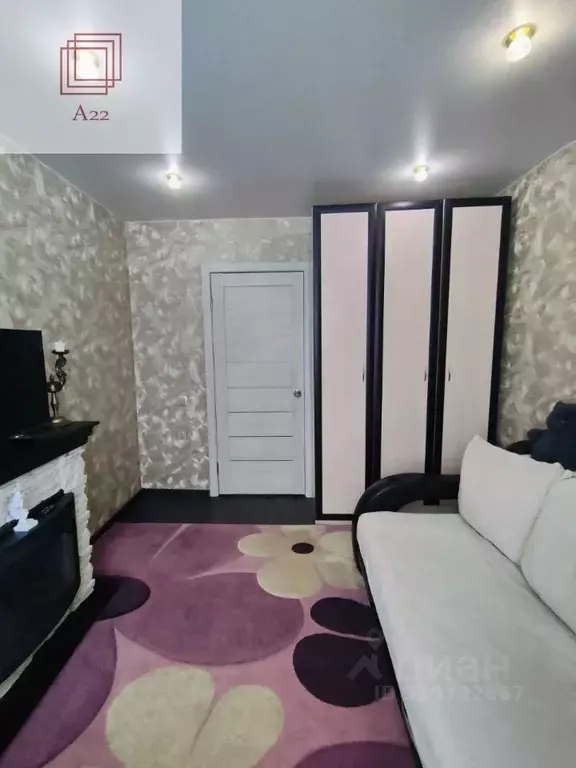 2-к кв. Алтайский край, Барнаул Новосиликатный мкр, ул. Суворова, 12к1 ... - Фото 1