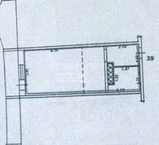 Студия Воронежская область, Воронеж ул. Ломоносова, 114/20 (24.9 м) - Фото 1