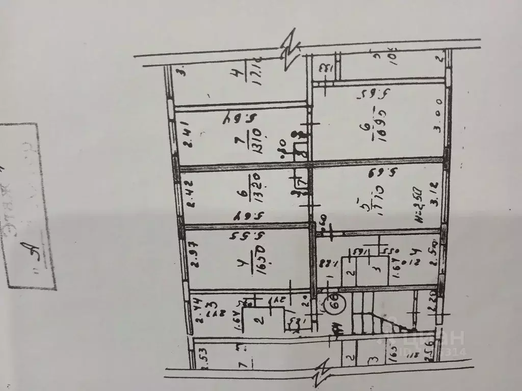 2-к кв. Удмуртия, Якшур-Бодьинский район, с. Чур ул. Мира, 8 (44.9 м) - Фото 2