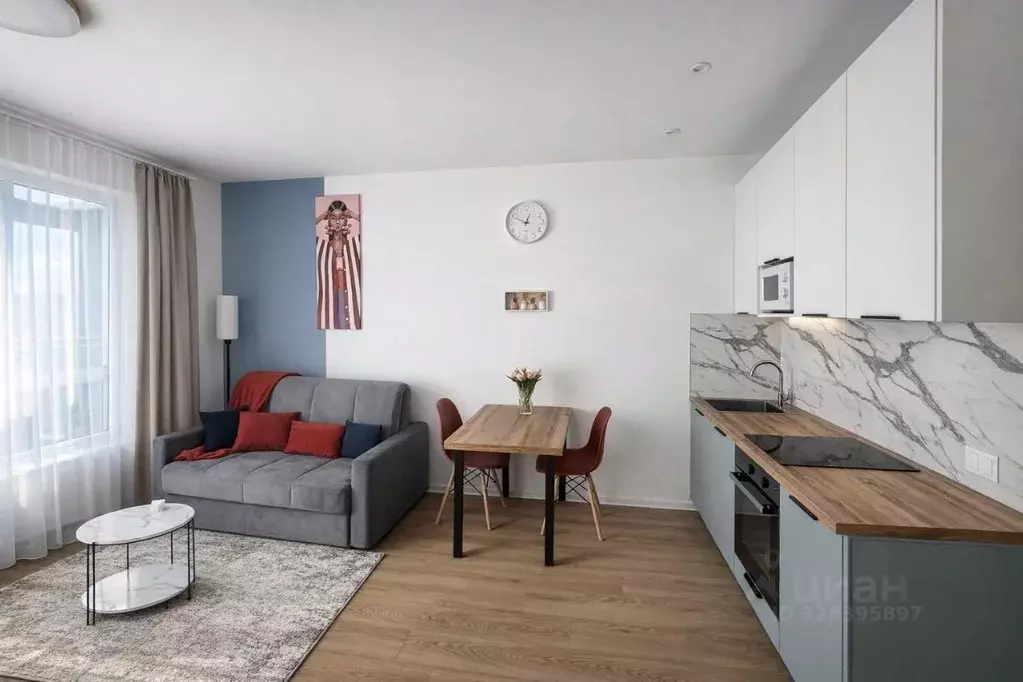 Студия Московская область, Мытищи ул. Колонцова, 2Бк3 (24.0 м) - Фото 2