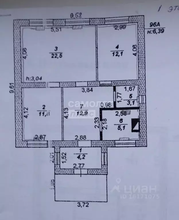 Коттедж в Челябинская область, Чебаркульский муниципальный округ, с. ... - Фото 2
