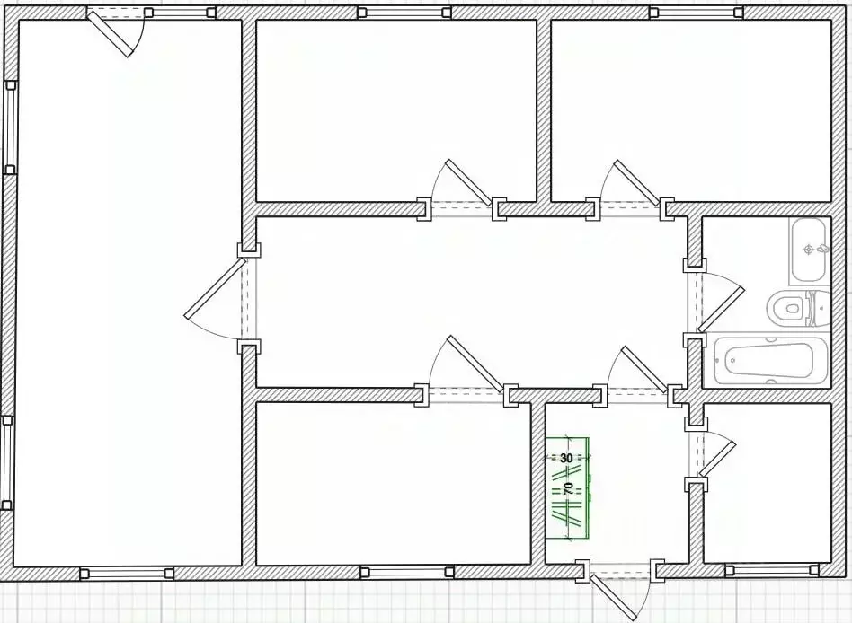 Дом в Пензенская область, с. Бессоновка ул. Рябиновая, 97 (116 м) - Фото 2