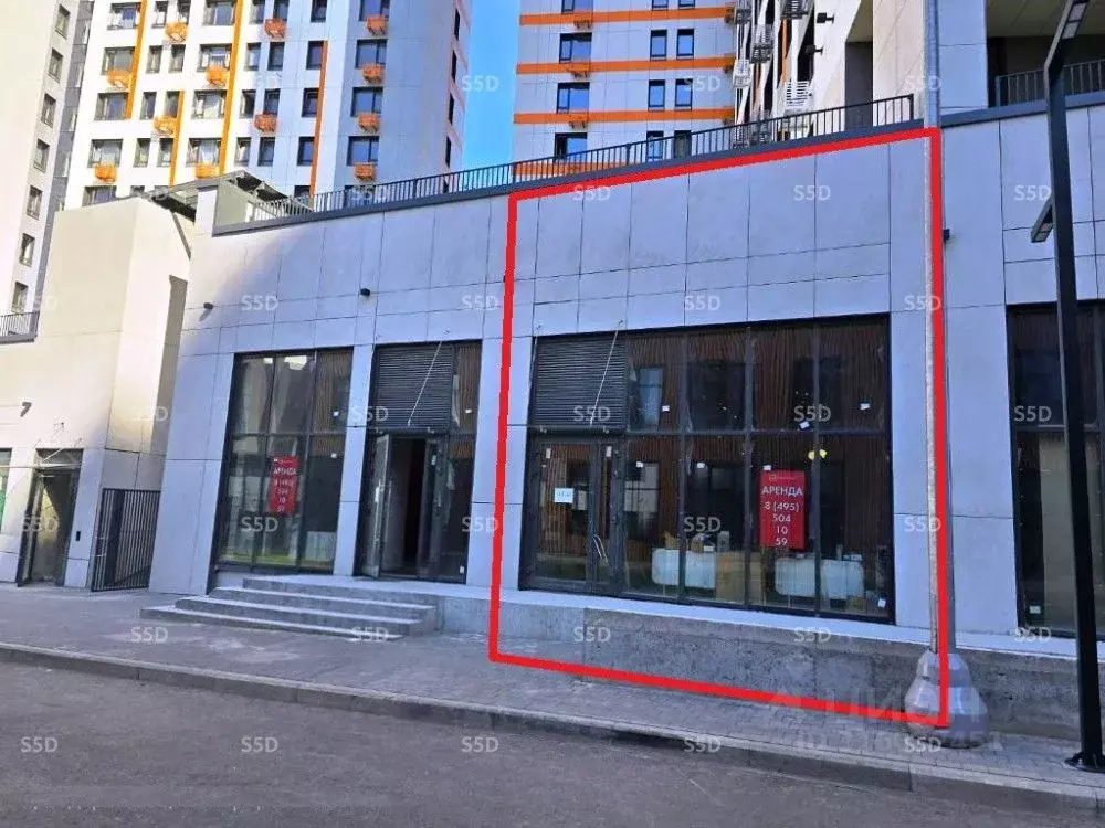 Торговая площадь в Московская область, Красногорск Спутник жилой ... - Фото 1