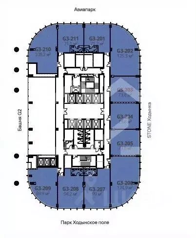 Помещение свободного назначения в Москва Ходынский бул., 20Ас1 (108 м) - Фото 2