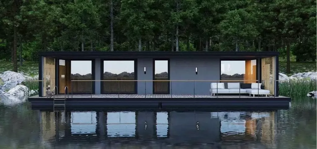 Коттедж в Ленинградская область, Выборгский район, Первомайское с/пос, ... - Фото 1