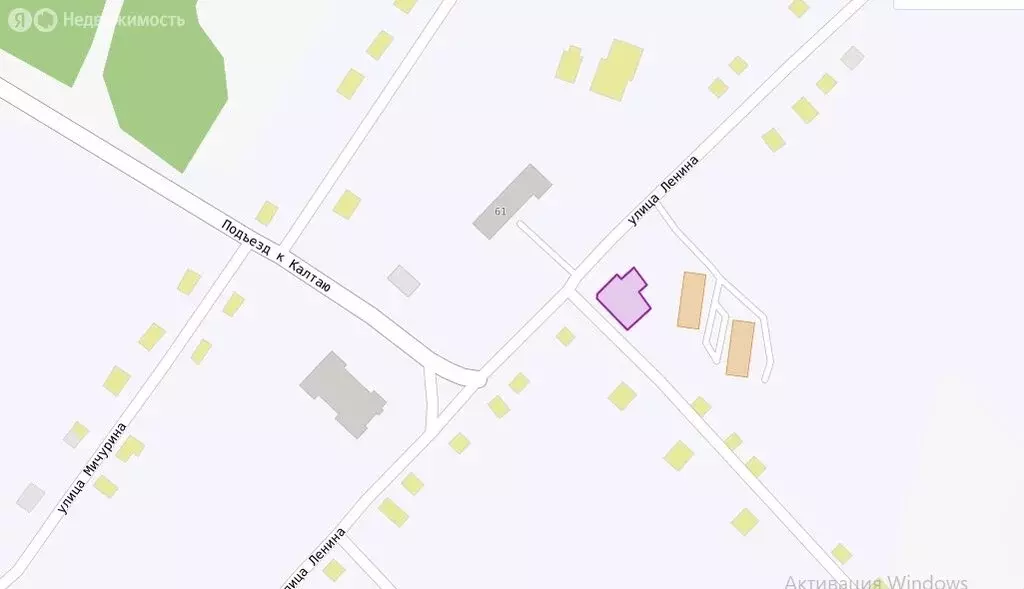 Участок в Калтай, улица Ленина (8.13 м) - Фото 2