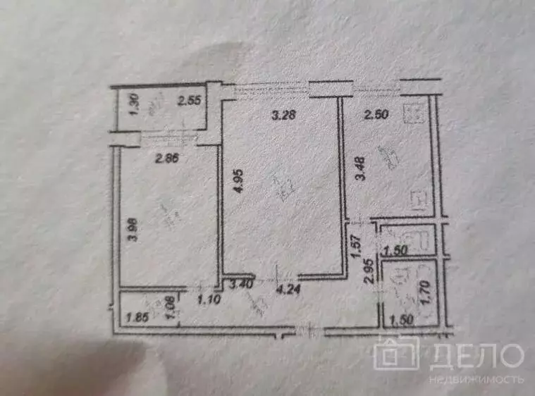 2-к кв. Рязанская область, Рязань Песочня тер., ул. Зубковой, 26 (51.0 ... - Фото 1