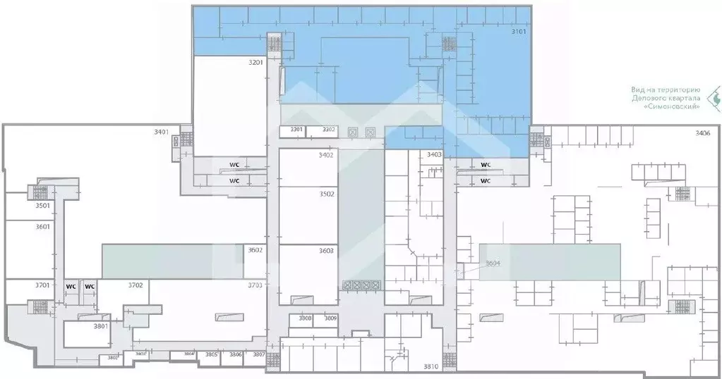 Помещение свободного назначения в Москва ул. Ленинская Слобода, 26С5 ... - Фото 2