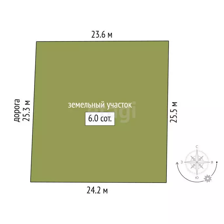 Участок в Трудовское сельское поселение, СПК Романтика, Сиреневая ... - Фото 1