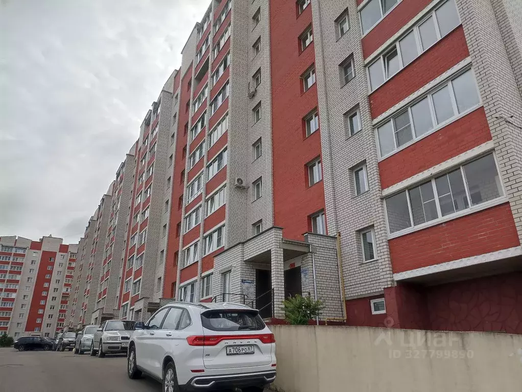 2-к кв. Смоленская область, Смоленск ул. Марии Октябрьской, 24 (75.0 ... - Фото 1