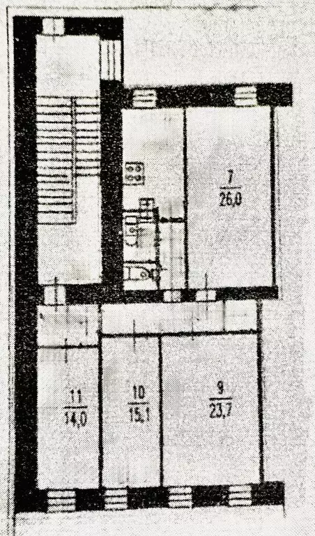 Комната Санкт-Петербург Ломаная ул., 3б (26.0 м) - Фото 1