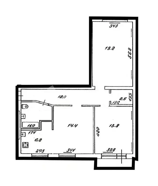 3-комнатная квартира: Калининград, улица Островского, 13 (74 м) - Фото 0