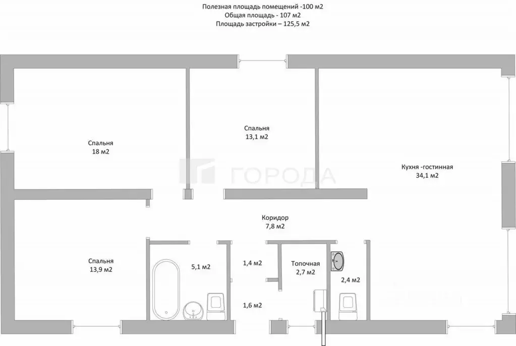 Дом в Новосибирская область, Мошковский район, пос. Октябрьский ул. ... - Фото 2
