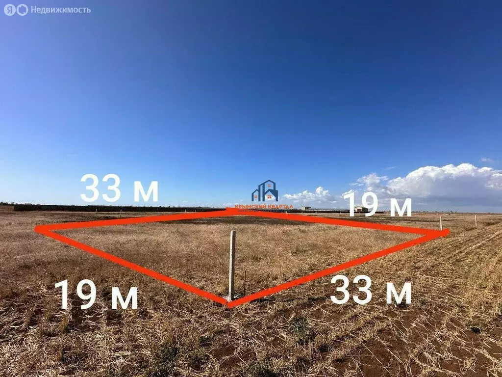 Участок в Сакский район, Молочненское сельское поселение, Прохладная ... - Фото 1