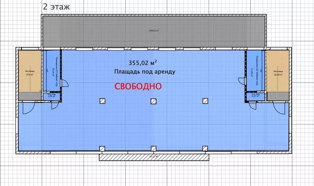 Помещение свободного назначения в Краснодарский край, Северская ст-ца ... - Фото 2