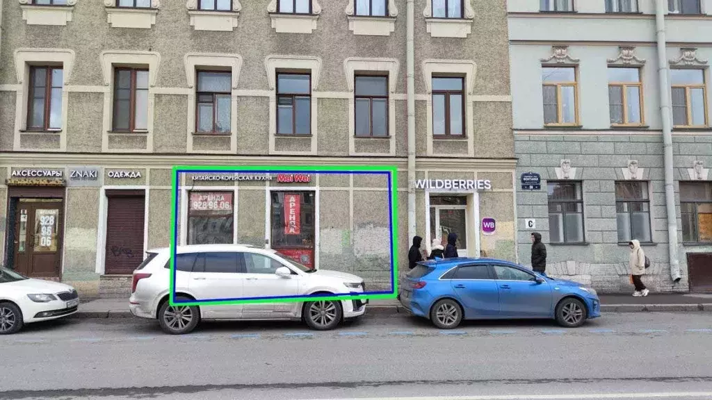 Торговая площадь в Санкт-Петербург наб. Реки Фонтанки, 96 (42 м) - Фото 1