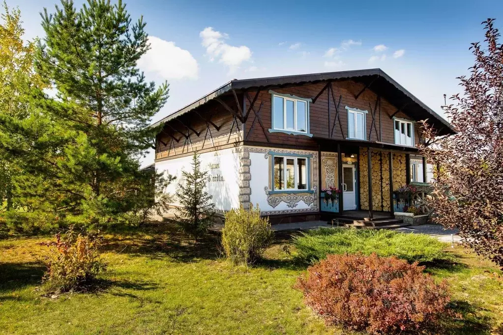 Коттедж в Омская область, Омский район муниципальный округ, с. ... - Фото 1