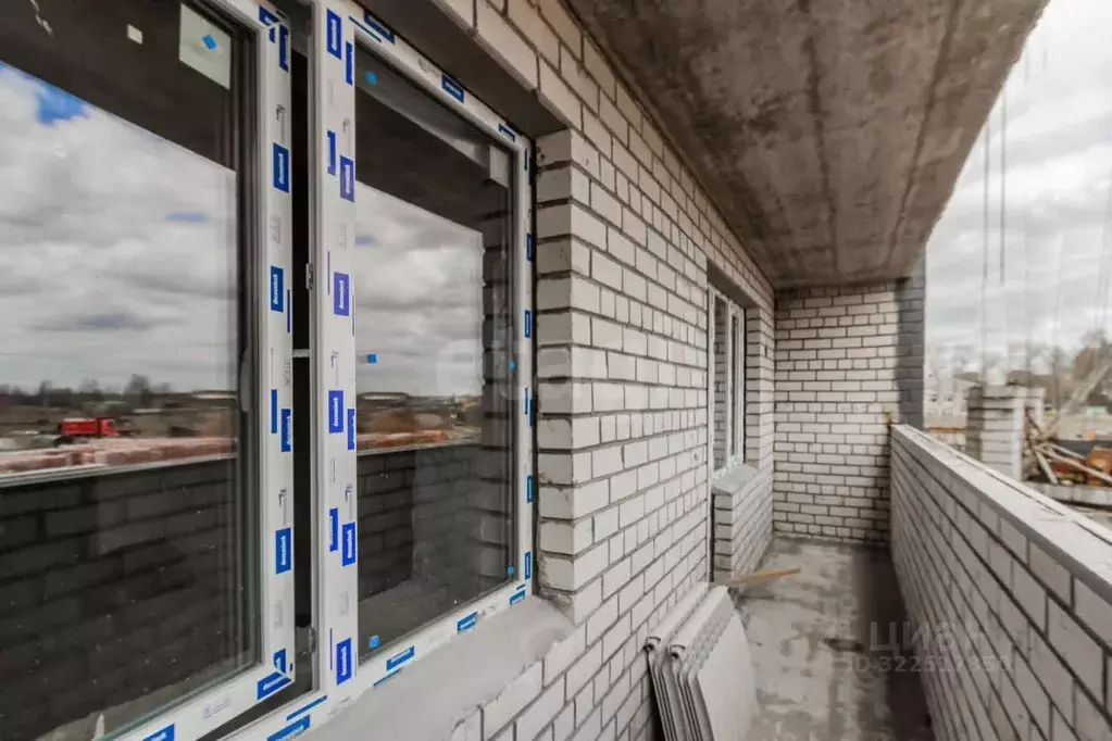 1-к кв. Вологодская область, Вологда ул. Чернышевского, 110Ак1 (47.6 ... - Фото 2