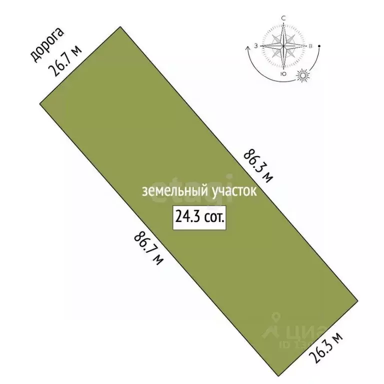 Участок в Ярославская область, Некрасовский муниципальный округ, ... - Фото 1