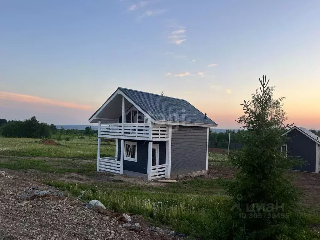 Дом в Пермский край, Добрянский городской округ, д. Городище  (87 м) - Фото 0