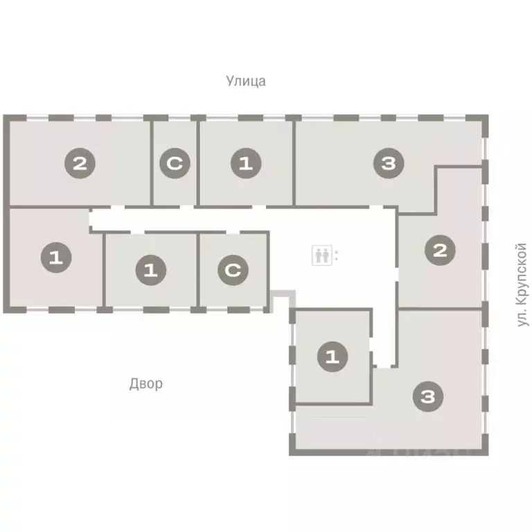 3-к кв. Омская область, Омск  (86.17 м) - Фото 2