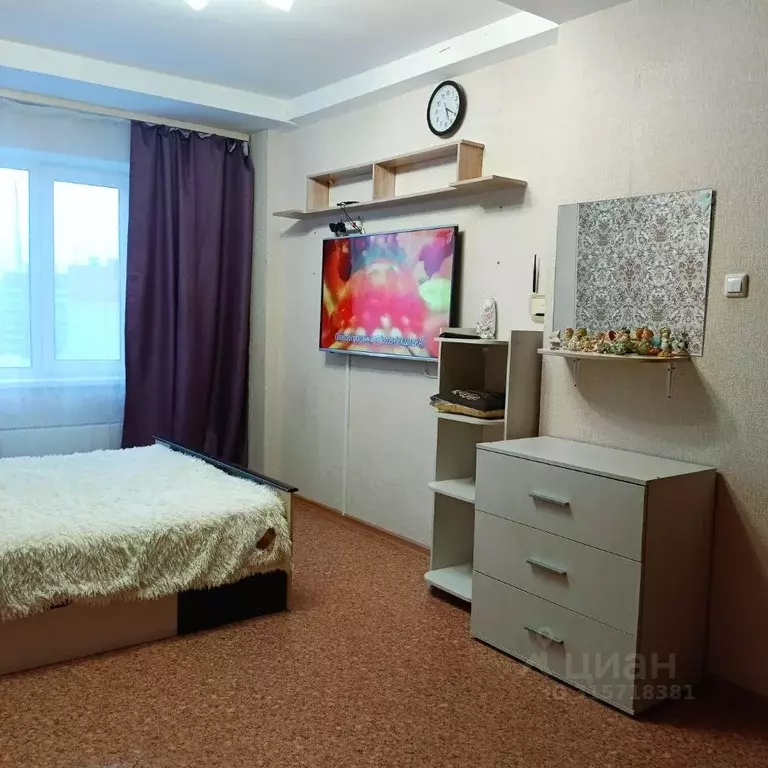 1-к кв. Томская область, Томск ул. Архитекторов, 4 (45.0 м) - Фото 0