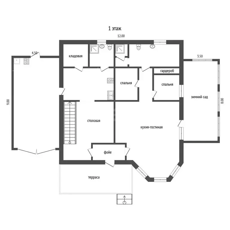 Дом в Тавда, улица Республики (360 м) - Фото 1